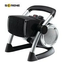 무시동히터 Lasko pro 휴대용 ​​전기 1500w 세라믹 다용도실 공간 실버, 없음