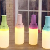 학생책상 사무실 보틀모양 USB충전 미니가습기 습도 분무량 건조할때 usb, 핑크