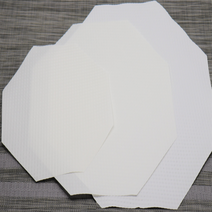 13인치 8각 엠보싱 100장 팔각피자깔지 피자속지 피자종이