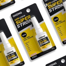 철공자 오공 순간접착제 일반타입 금속 플라스틱 나무 철 쇠 세라믹 가죽 고무 강력 접착제, 포장형 2EA + 캔디