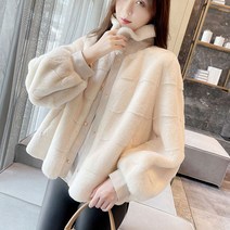 L.ONLINE SHOP여성 후리스 밍크 퍼 겨울 점퍼 코트 겨울 패딩 패딩 숏패딩 경량패딩 롱패딩