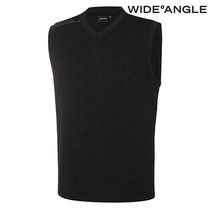 [와이드앵글] CO 자카드 브이넥 베스트 M WMP23611Z1