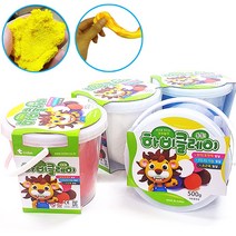[홈앤스쿨] 하비 볼 클레이 300g 대용량 벌크 덕용, 노랑