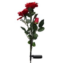 태양열 조명 10 개/몫 태양 전원 장미 인공 꽃 LED 빛 정원 마당 잔디 장식 램프 레드/화이트/핑크 웨딩 파, 04 YELLOW