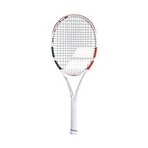 Babolat 바볼랏 퓨어 스트라이크 100 테니스 라켓(3세대) - 16g 흰색 Syn, 4 1/2 Grip