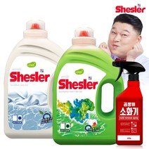 강호동의 쉬슬러 액상 세제 3.05L 센스티브 1개+유칼립투스 1개+소화기 곰팡이제거제 400ml 1개, 단품