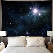 요가 매트 space galaxy wall cloth large art 태피스트리 수건, c5, 230x180cm
