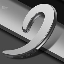 골전도 블루투스 이어폰 스포츠 넥밴드 k8 헤드셋 unilateral hang 헤드폰, 은
