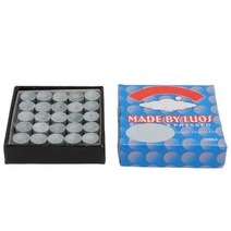 4구 당구공 포켓볼공 4구 당구공 포켓볼공 50pcs 당구 스틱 팁 풀 큐 팁 당구 큐, 12mm