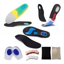 [편한생활] 실리콘깔창모음전 실리콘깔창 키높이깔창 뒤꿈치깔창 척추보호깔창 족저근막염 평발 (사은품증정), 고급형 실리콘깔창(여성용)