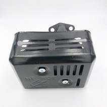 머플러 팁 튜닝 가변배기 배기 머플러 어셈블리 혼다 GX120 168F 4HP 5.5 6.5HP 엔진 모터 트리머 예비 부, 한개옵션0