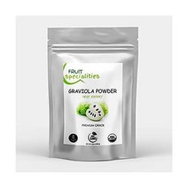 Graviola (Soursop) Organic Fruit Powder AllNatural Pure Annona Muricata Guanabana (3.52 oz)BGSL