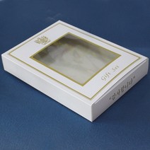 선물상자 쿠키상자 마카롱 머핀 포장상자, 36. 창문형 (대) 선물상자, 1개