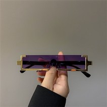 복고풍 스트릿 LED 클럽 심플 댄서 시크 테크노 유니크 시선집중 사이보그안경