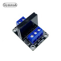 히든센서 Glyduino 1/2/4/8 Way 5V 로우 레벨 솔리드 스테이트 릴레이 모듈 퓨즈 포함 250V 2A Omron 용, 01 1 Relay Module