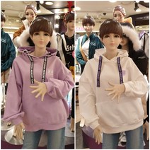 더데이걸 NC광주역 주니어 여아 놀이동산 실사 박시 후드 2컬러 초등학생 여아 박시한 후드티