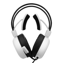앱코 가상 7.1 채널 게이밍 마이크 헤드셋 ENC RGB LED N700 화이트