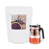 율무팥차 100티백+ 티포트 500ml 세트 율무팥물 율무차 팥차 팥물 율무팥차티백 먹는법