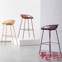와인 스탠딩 체어, 그레이-60cm