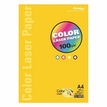 폼텍 컬러 전용지 A4 100g 200매 CL10570, 단품
