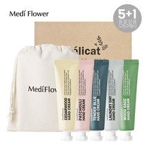 메디플라워 델리카 핸드크림 5종세트+에코파우치, 단일옵션