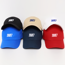 1987볼캡 남녀공용 모자