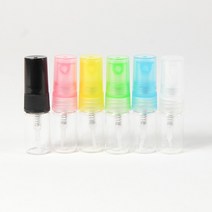 스윗바틀 향수공병, 10개, ②2ml 투명유리병/그린캡