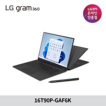 LG전자 2021 그램 360 16, 옵시디안 블랙, 16T90P-GAF6K, 코어i5, 512GB, 16GB, WIN11 Home