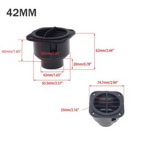 자동차 히터 에어컨 756042mm 차량 공기 배출구 플랫 디젤 히터 덕트 베바스토 에버스패커 주차, 03 42mm