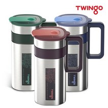 트윙고 네모나 물병 1.5L, 상세설명 참조, 로제와인