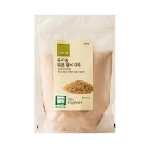ORGA 집밥 유기농 볶은현미가루 (250g) 제사 명절 아이들간식 자취 건강식 전 부침개 튀김, 7개