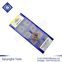 10개/구성 CNMG120404-EM / YBG205 cnc 초경 인서트, 02 1.5