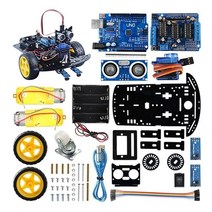 sanq smart robot car kit diy electronics starter kit 로봇 키트, 보여진 바와 같이