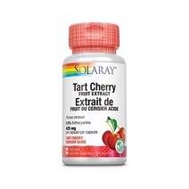 Solaray Tart Cherry 솔라레이 타트 체리 425mg 90캡슐, 1개