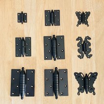 한옥 겉경첩 숨은 나비 고가구 옛날 장식 경첩 가구, 1. 겉경첩  136mm30파이(우), 1개