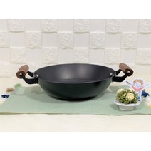 LAGO 무쇠주물 양수웍 궁중팬 주물그릴웍 28cm