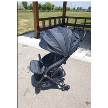 리안 그램플러스2022 기내반입형 휴대용 유모차 그레이 1개