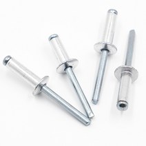 M2.4 M3.2 M4 M5 M6 알루미늄 Mushroon 헤드 브레이크 맨드릴 블라인드 리벳 네일 팝 가구 자동차 항공기 G, 10mm, M2.4 20pcs