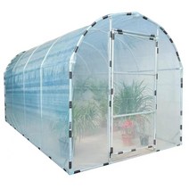 마당 베란다온실 돔비닐하우스 꾸미기 상추키우기 테라스 화분 소형비닐하우스 베란다 식물 미니온실, 5m 길이 3m 폭 2m【무적막 배달】