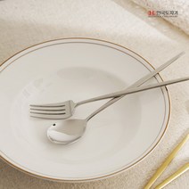 한국도자기 B 디너포크 1p 실버 본차이나, 선택완료, 단품없음
