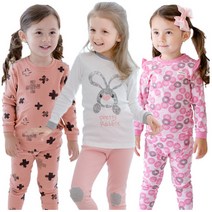 여아용 유아내의/아동내의/가을 겨울 후라이스 실내복