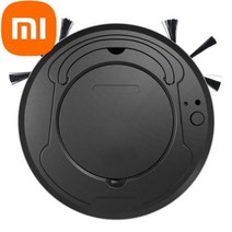 샤오미-로봇 진공 청소기 스마트 청소 로봇 무선 쓰리인원 습식 및 건식 청소기115866, Black, 미국