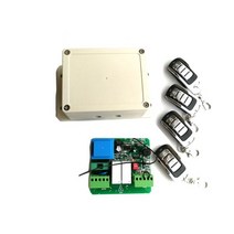 대문번호키 유리문 자동문 도어락 현관문 220v 롤러 셔터 원격 제어 옵션 장치 433mhz 보드 플레이트 카드 컨트롤러 수신기, kit 2