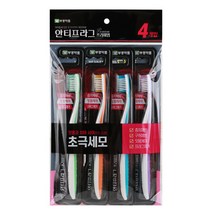 부광 부광약품 안티프라그 프리미엄 칫솔 (초극세모) 4P, 단품없음, 4개입