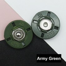 도금기 도금기계 자동코팅기 5Pcs 의류에 대 한 10-25mm 라운드 골드 컬러 금속 스냅 단추 봉 제 응용 프로, 05 Army Green_07 25mm