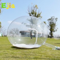 돔하우스 글램핑 캠핑 비닐하우스 쉘터 이글루 돔텐트 풍선 버블 텐트 단일 터널 돔 하우스 야외 가족 뒷마당 파티 축제, 클리어 3, 직경 3m, 1.Clear 3 - 3m diameter
