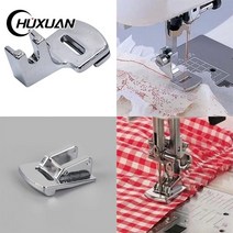 말아박기 노루발 재봉틀 뜨거운 판매 1pcs 은색 압연 밑단 컬링 노루발 재봉틀 가수 janome 재봉 액세서리 노루발 pfaff, 3.0cm x 3.1cm