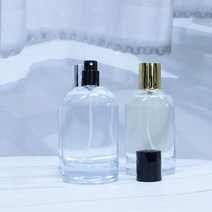 몰드몰 향수용기 - 베키 ( 100ml ) 3색 클림프타입 퍼퓸용기 _ 향수공병, 실버