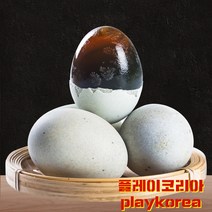 PlayKorea 피단 송화단 삭힌오리알 6개입 2픽 중국식품, 2팩, 360g