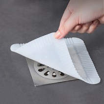 Pyunri 배수구 덮개 화장실냄새제거 벌레차단마개 덮개 매트 하수구뚜껑 15 x 15cm, 1개